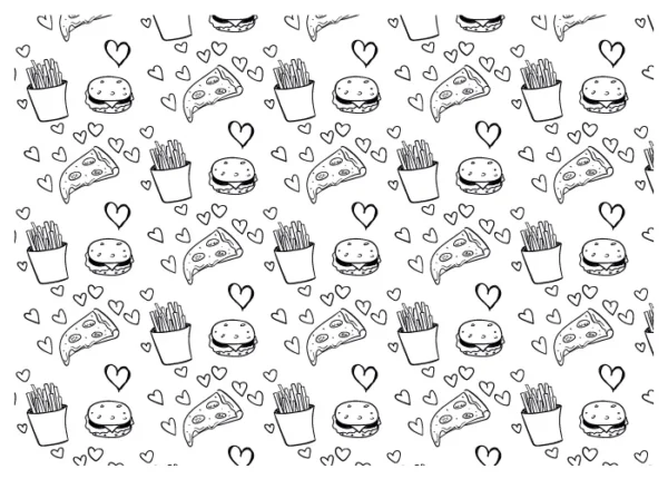 Papel antigrasa customizado 30x40