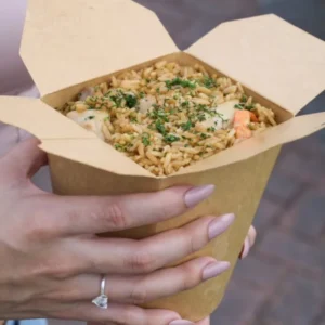 Contenedor multiuso Kraft 32oz