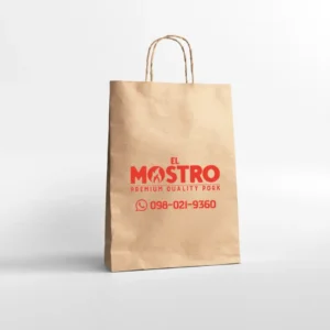 Funda Kraft 22x31x16 con agarraderas