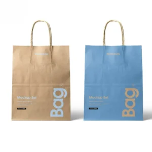 Funda kraft 27x35x20 con logo